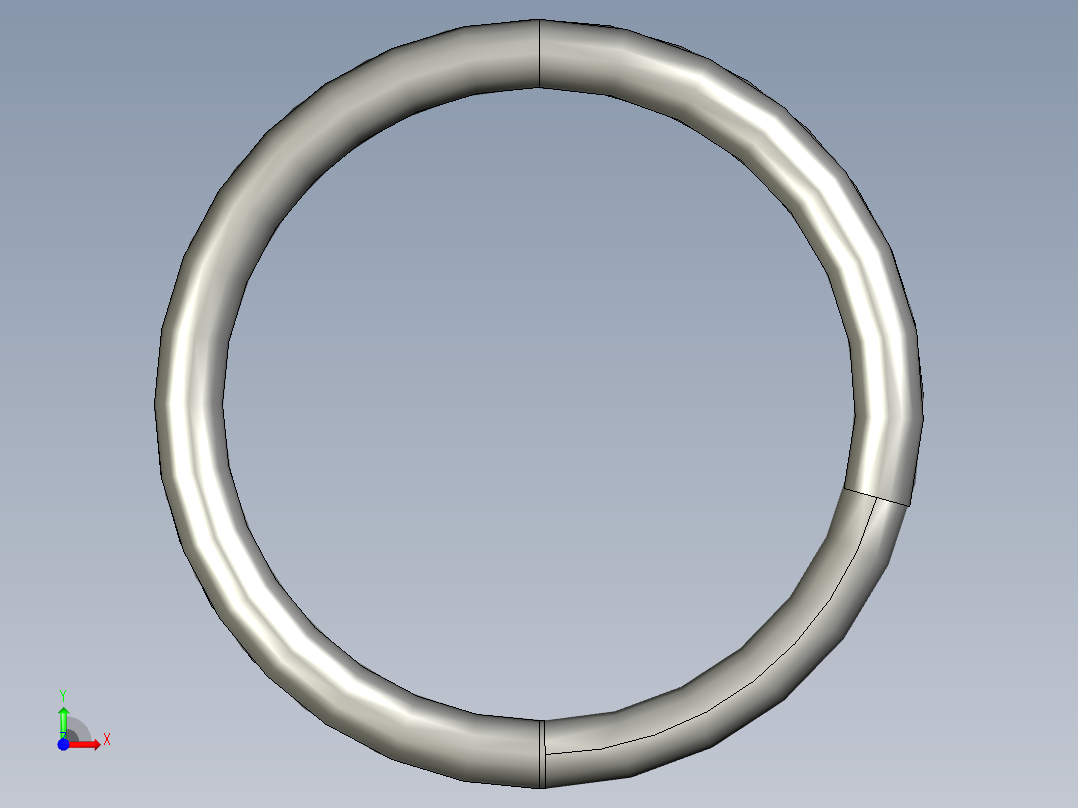 压缩莫拉弹簧前视图