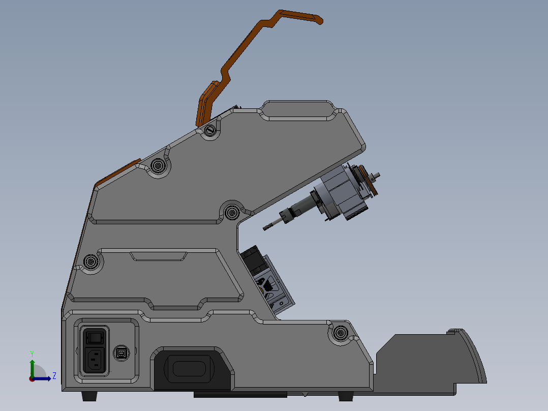 铣床、日本数控铣床左视图