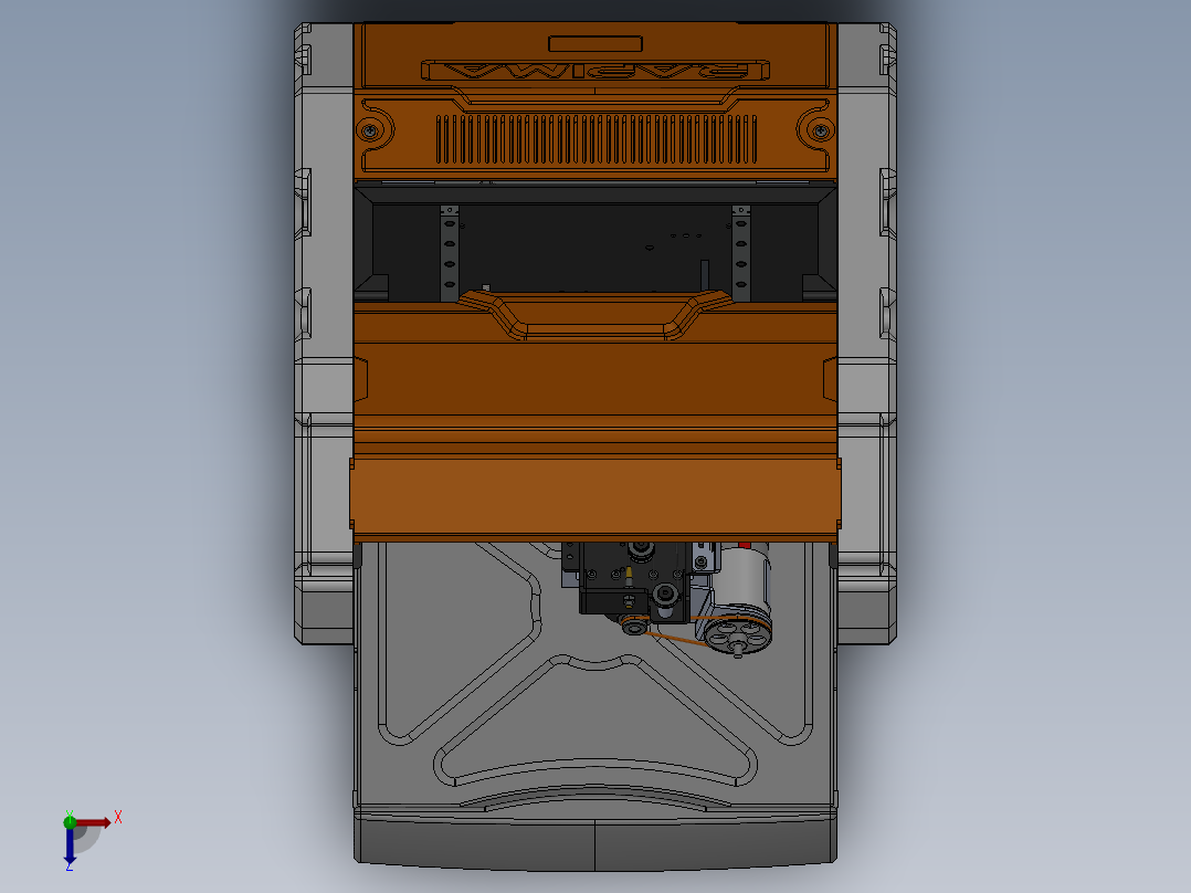 铣床、日本数控铣床俯视图