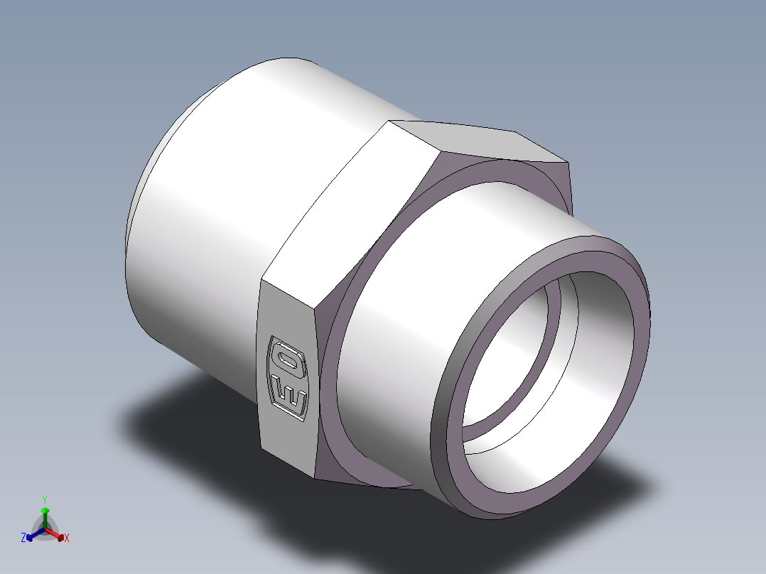 美制锥螺纹、1CN-26-12主视图