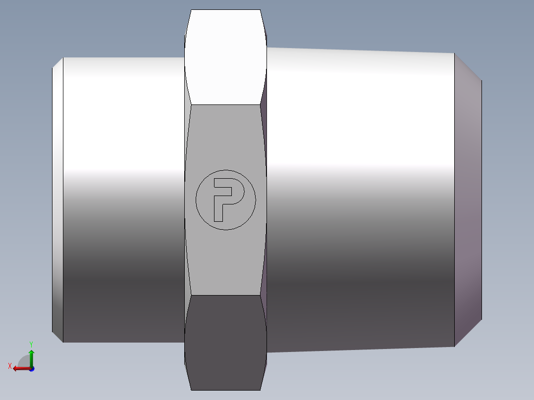 美制锥螺纹、1CN-26-12后视图