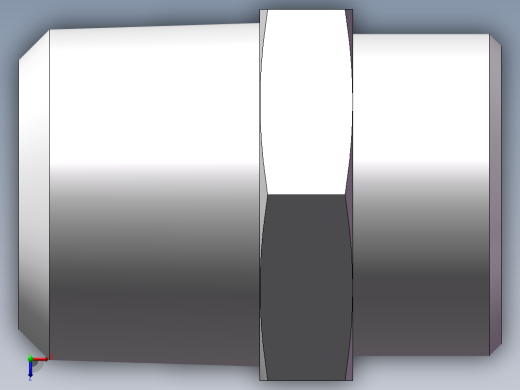美制锥螺纹、1CN-26-12俯视缩略图
