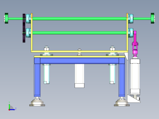 180度翻转装置左视缩略图