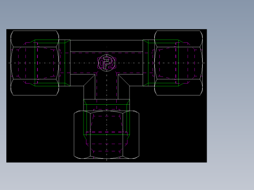 PARKER管接头EO Union tee T08ZL71_back