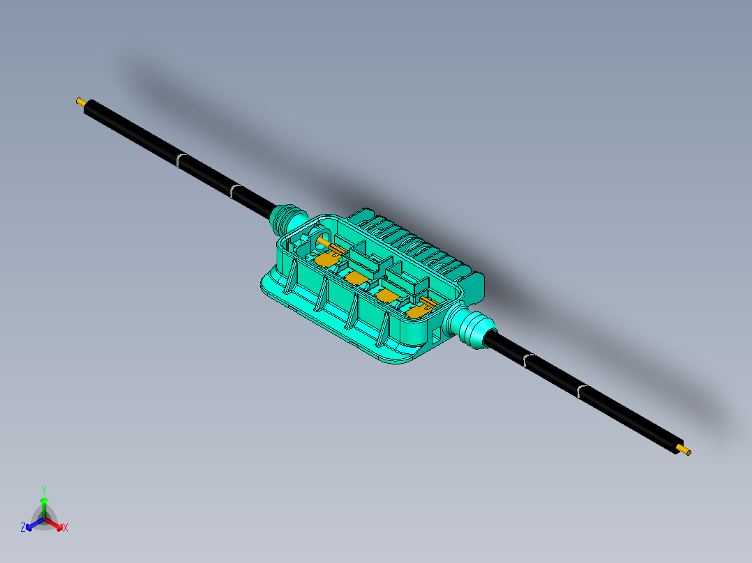 双头焊接电阻焊机、双头焊接机正等轴测图