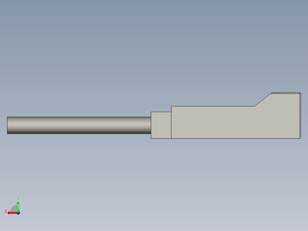 神视接近开关GL-8H后视图