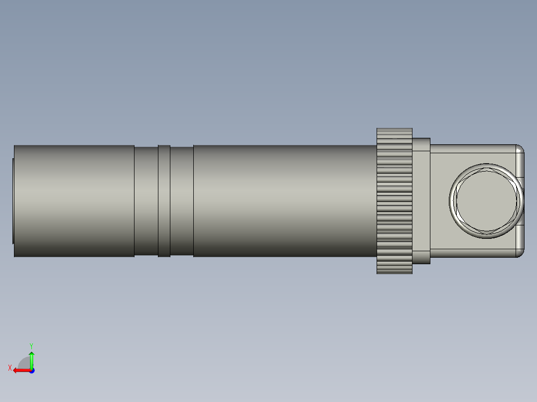 快装压力变送器HY2005后视图