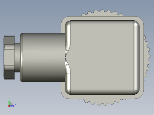 快装压力变送器HY2005左视缩略图