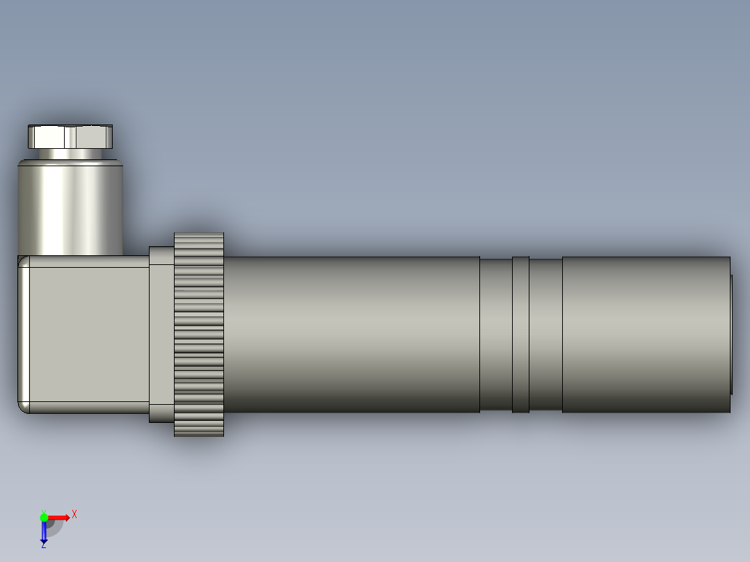 快装压力变送器HY2005俯视图