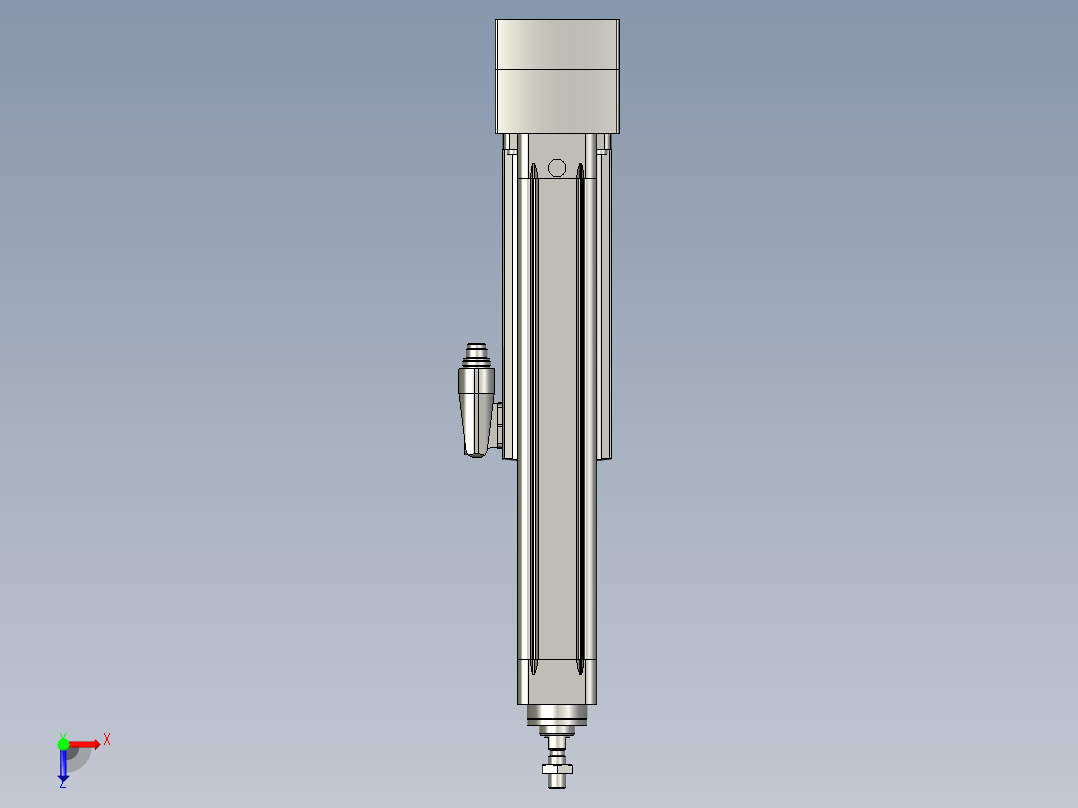 电缸30x200_106俯视图