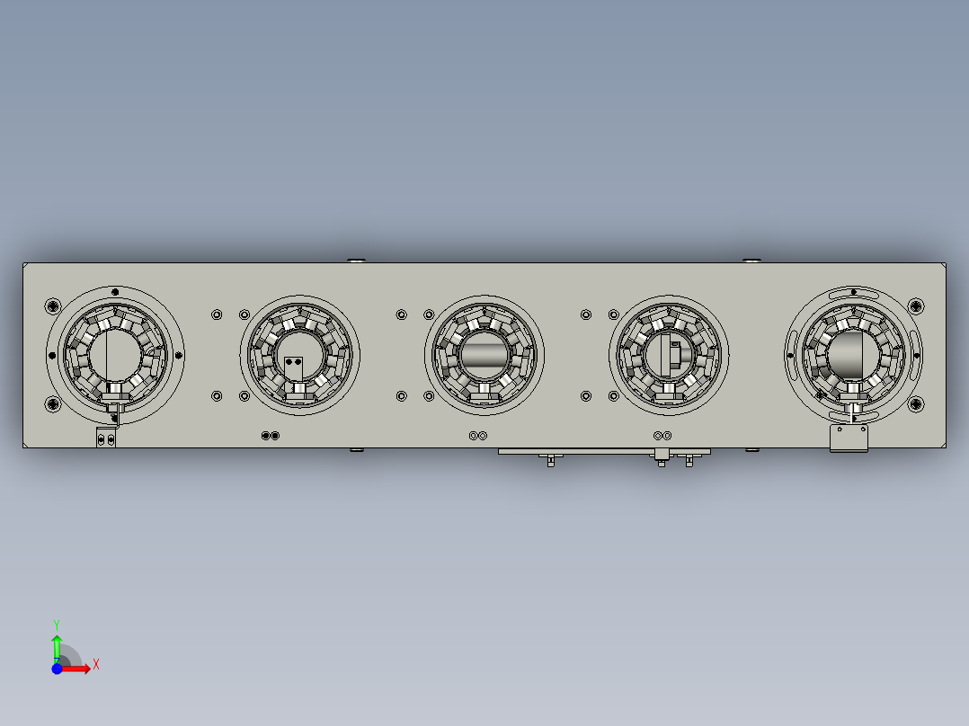 一体式受台-3前视图