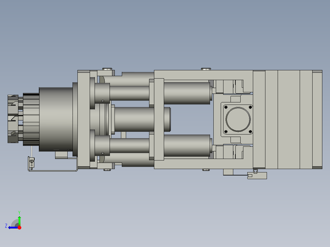 一体式受台-3右视图