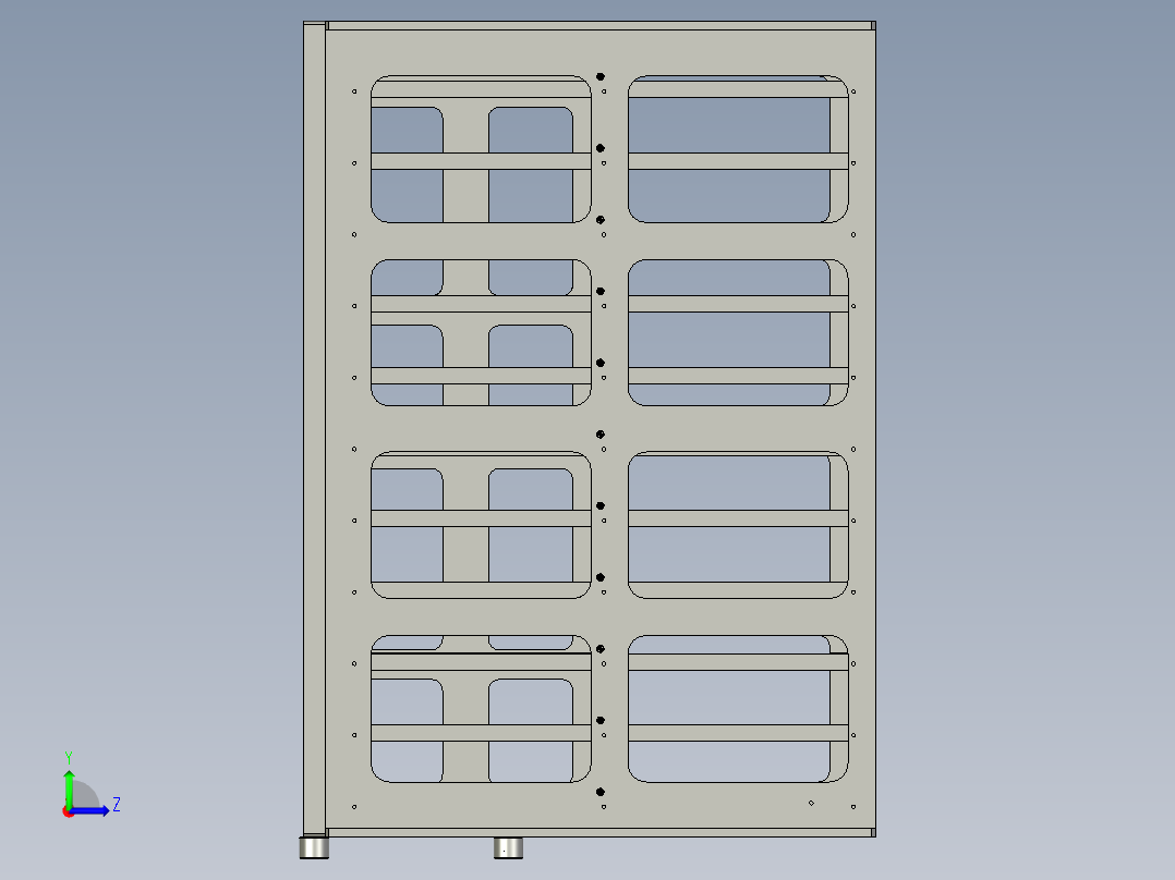 CYBM-07-D300A-料盘机构左视图