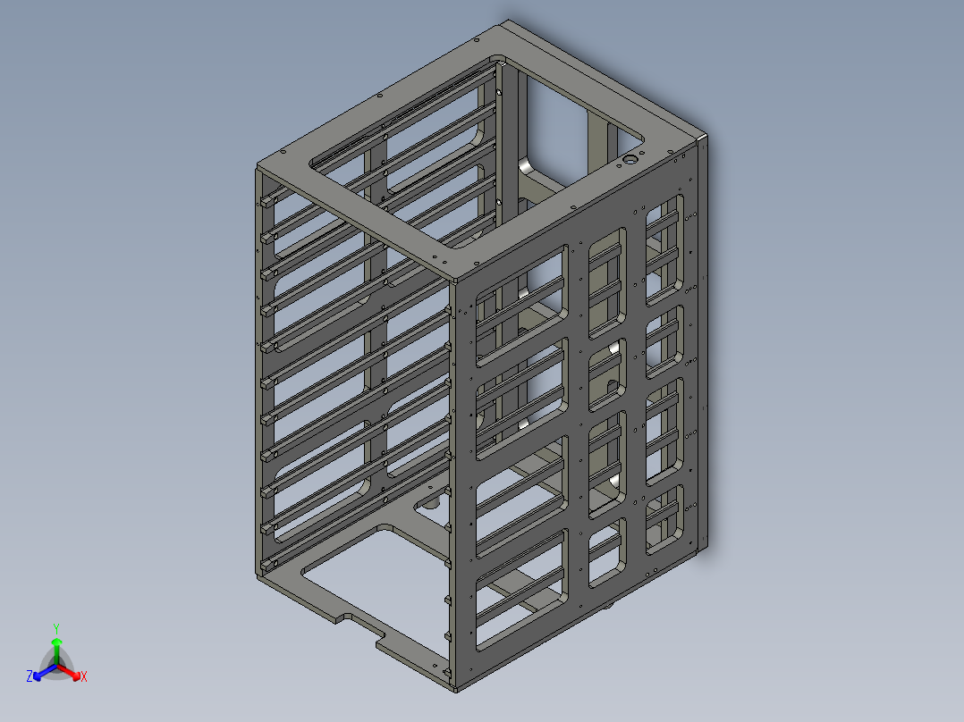 CYBM-07-D300A-料盘机构正等轴测图