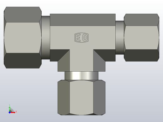 EO管接头三通异径管TR12 08 08L71.stp前视缩略图