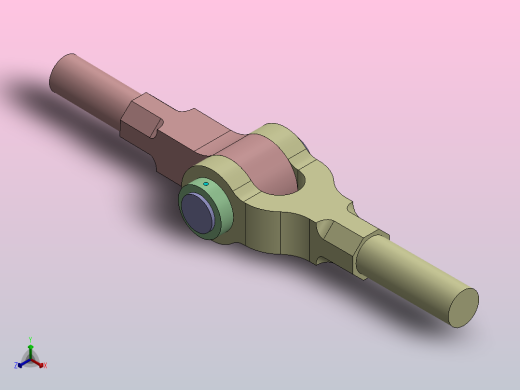 球节通常用于汽车和悬挂系统正等轴测缩略图