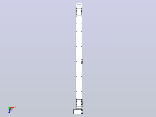 皮带直线轴双滑块型TPA-GCBS-80-P60-L525-LP-M20-N3俯视缩略图