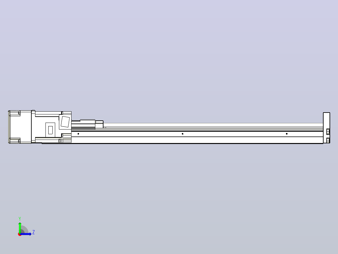 钢基模组TPA-KSR-8610C-540A1-ML-H0S0左视图
