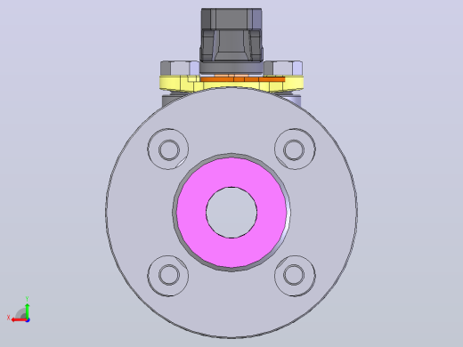 手动球阀User Library-MD52C150DN20-2后视缩略图