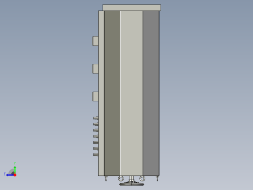 TSGC2J-60接触调压器三维模型202011右视缩略图