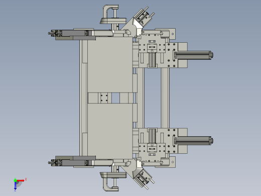 进烟口焊接工装俯视缩略图