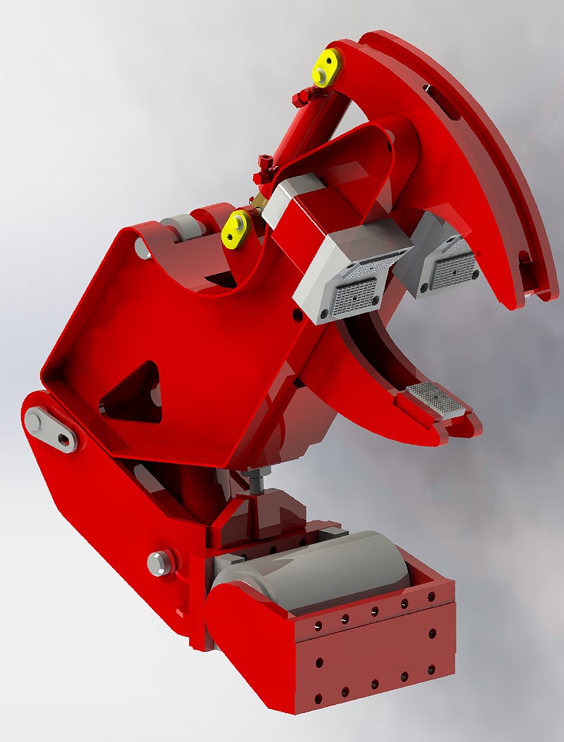 钻头操纵器夹爪