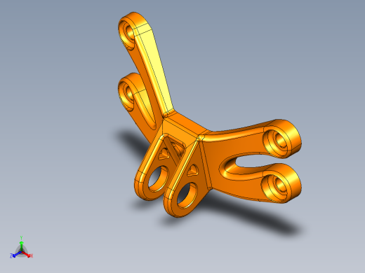 GE飞机发动机托架