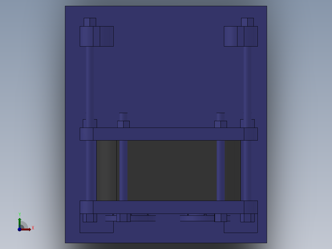 12m2型换热器前视图