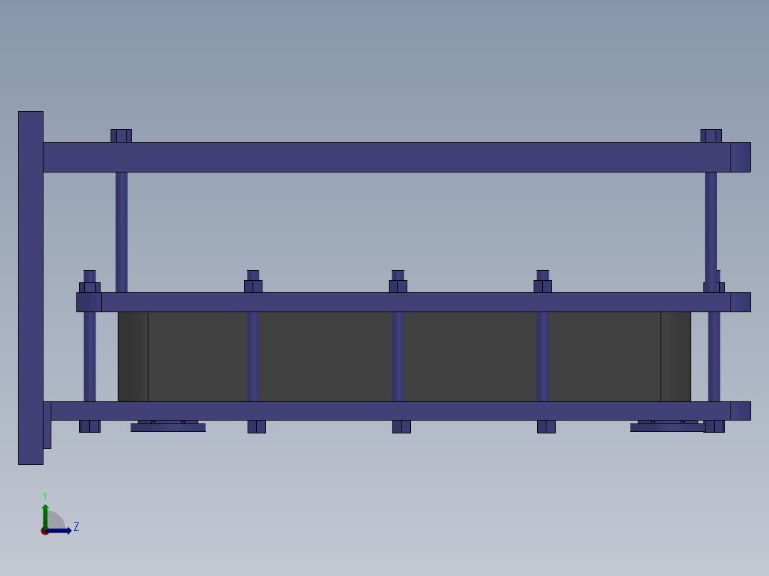 12m2型换热器左视图