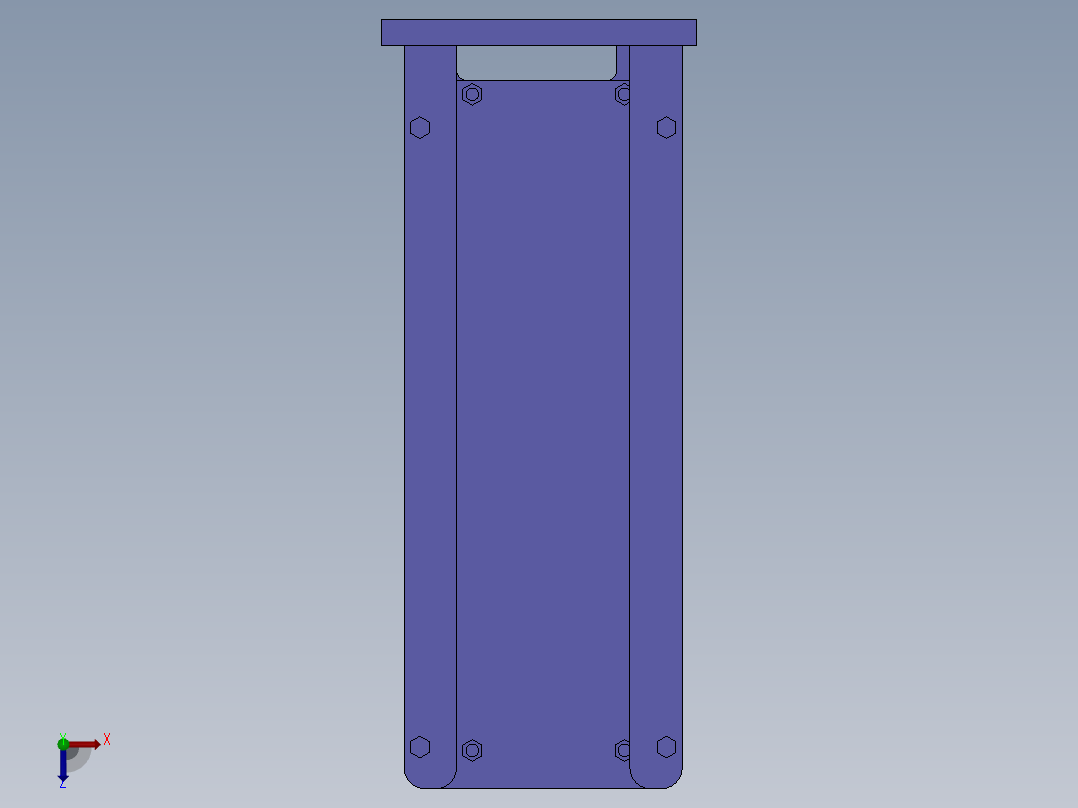 12m2型换热器俯视图