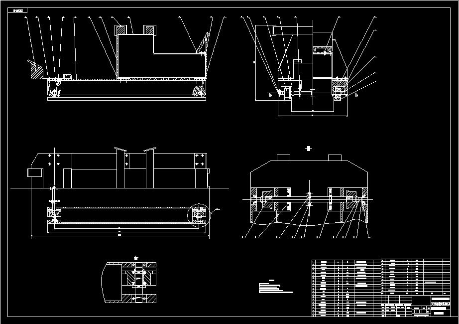 大直径辊筒双头镗孔专机设计