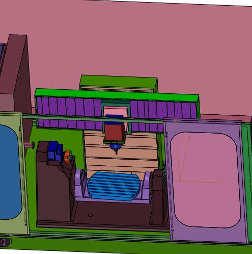 数控联动螺旋桨加工重型车铣复合机床