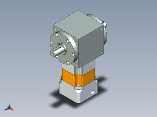 换向器PW110双轴 PGH90-L2 19-70-90-M6.stp