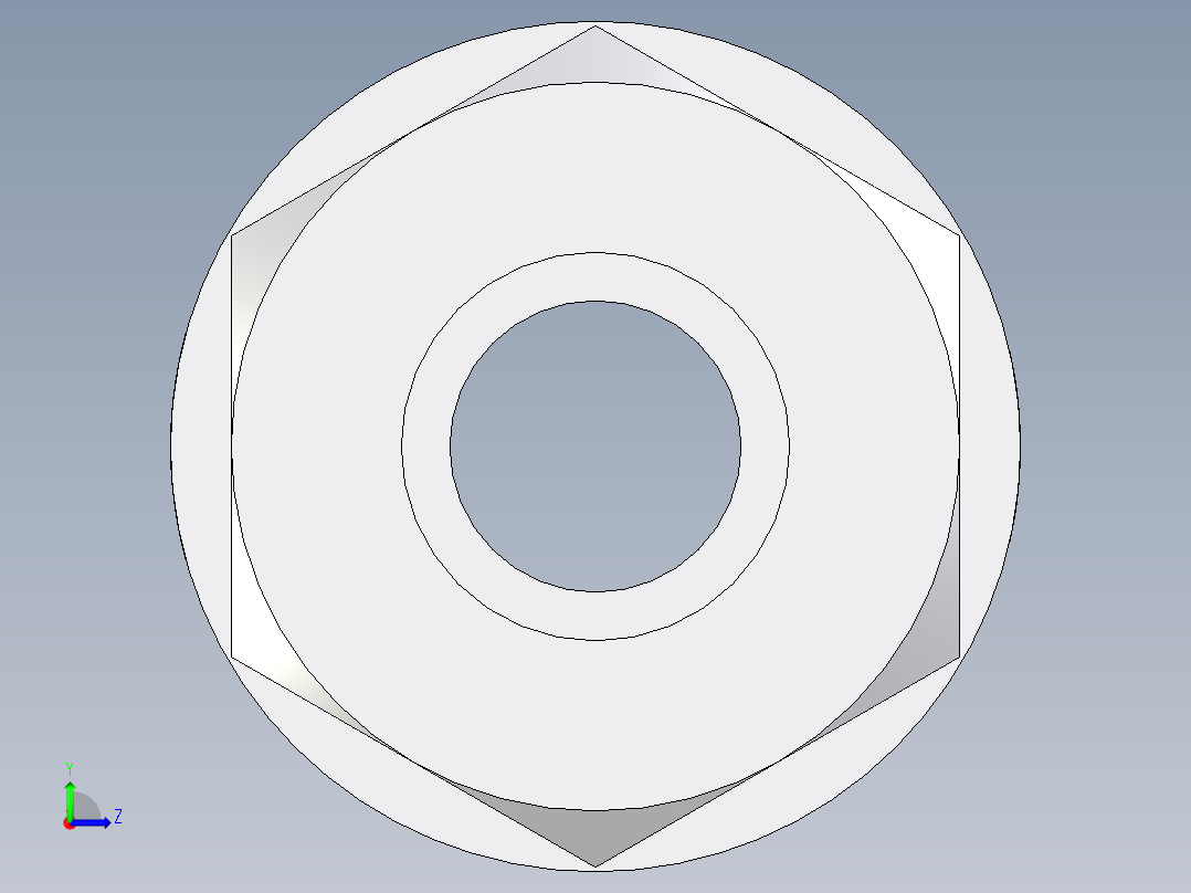 卡套式工业通用硬管接头EO_Weld_bulkhead_fitting_ESV16ZS左视图