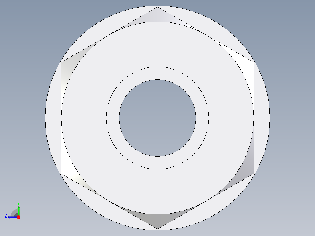 卡套式工业通用硬管接头EO_Weld_bulkhead_fitting_ESV16ZS右视图