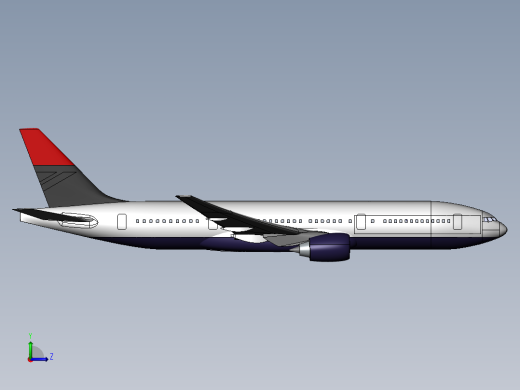 马航失踪的波音777左视缩略图