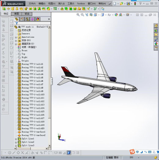 马航失踪的波音777缩略图