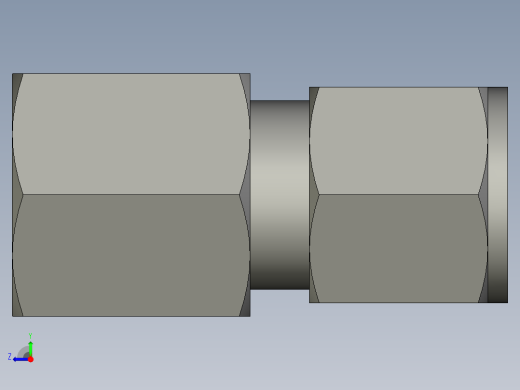 卡套式工业通用硬管接头10_gbu-s右视缩略图