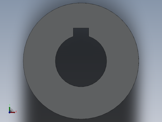 三木联轴器AL-075(改建槽尺寸）.SLDPRD前视缩略图