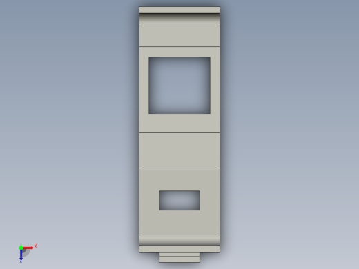 基恩士LV-L02_kc图纸模型俯视缩略图