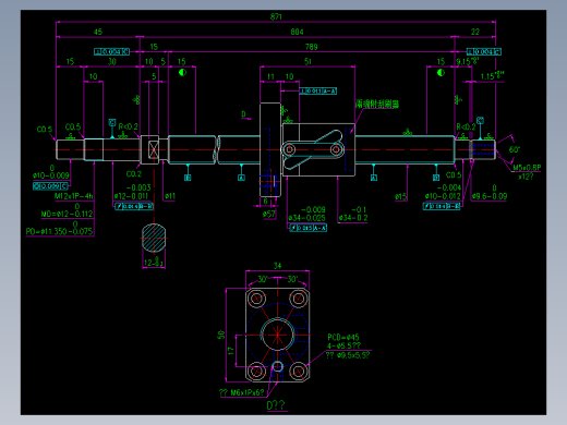 银泰PMI-1R15-10B1-FSWC-789-871-0.018