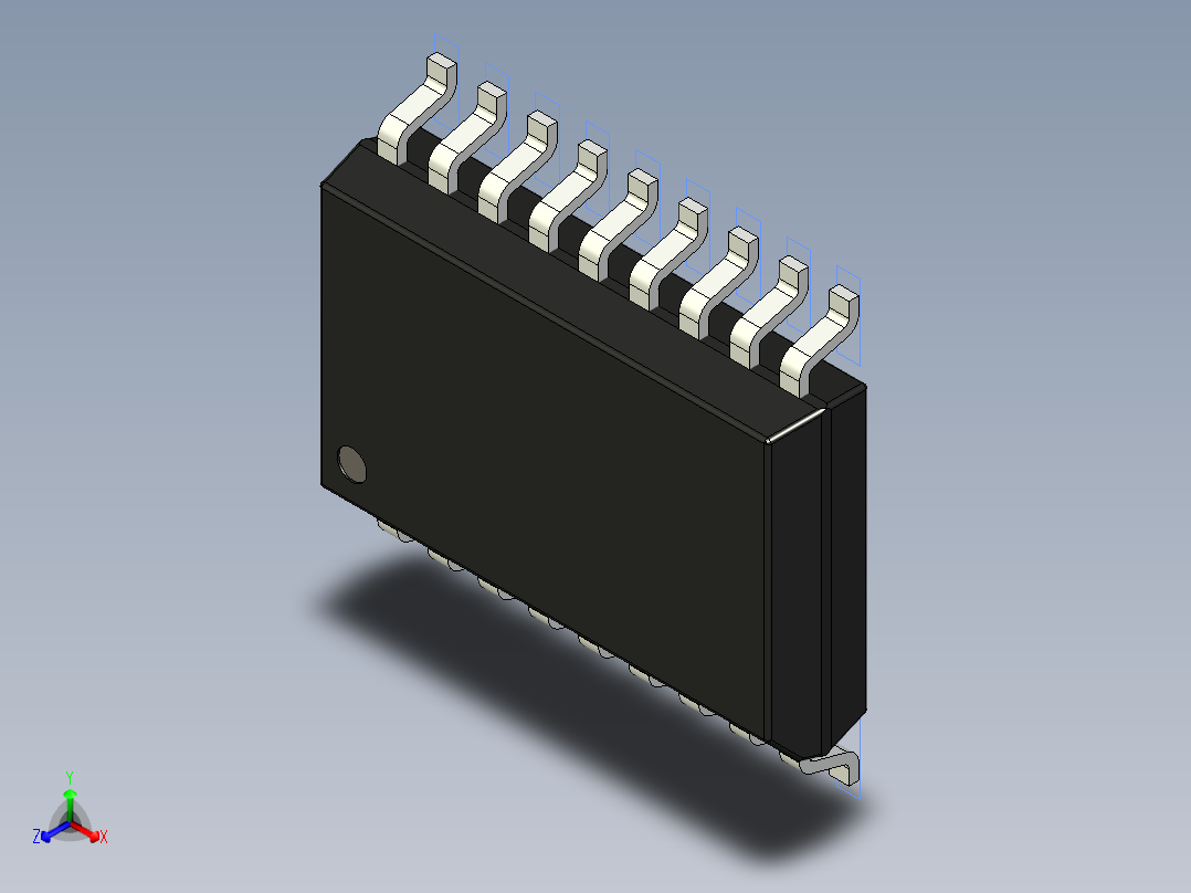 MS-013AB正等轴测图