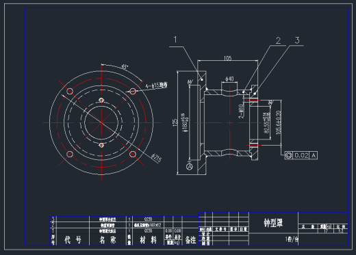 小型液压站CAD图纸缩略图
