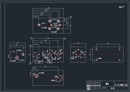 小型液压站CAD图纸缩略图