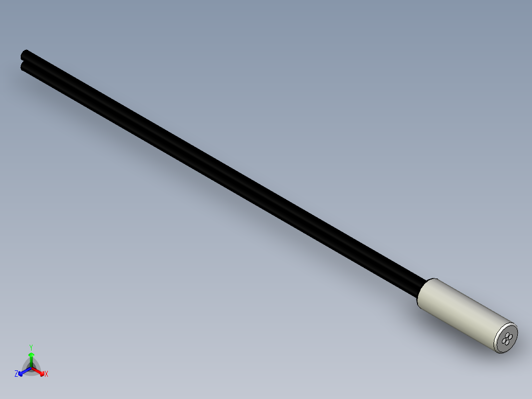 光纤元件漫反射型FR-D322Q正等轴测图