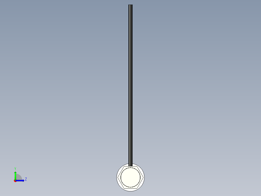 直角光纤_漫反射型FR-Y33左视图