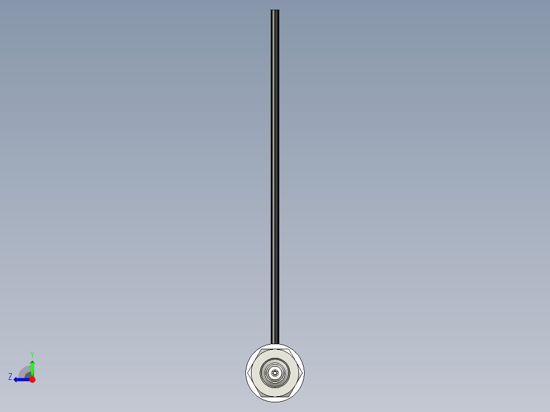 直角光纤_漫反射型FR-Y33右视图