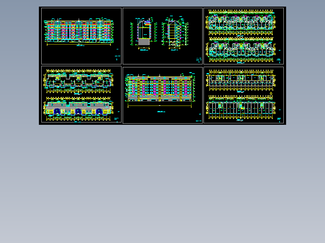 多层住宅建筑图