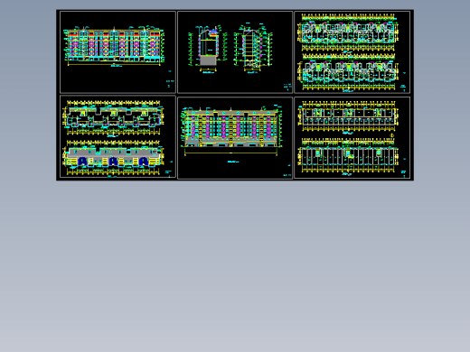 多层住宅建筑图