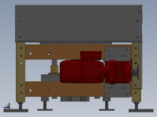 500KG直角换向辊道线sw18可编辑右视缩略图